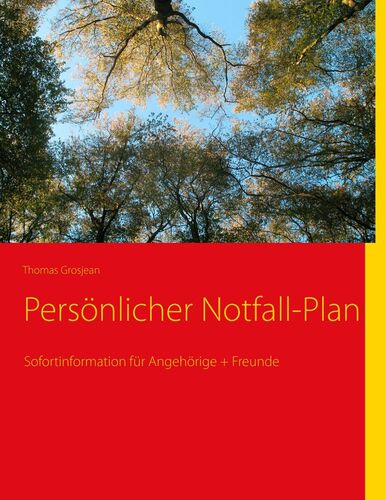 Persönlicher Notfall-Plan