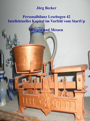 Personalbilanz Lesebogen 42 Intellektuelles Kapital im Vorfeld vom StartUp