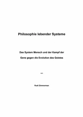 Philosophie lebender Systeme