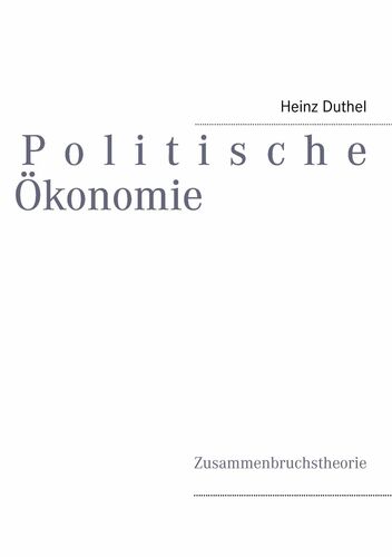 Politische Ökonomie