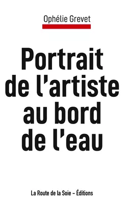 Portrait de l'artiste au bord de l'eau