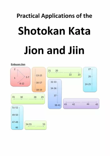 Practical Applications of the Shotokan Kata Jion and Jiin