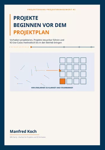 Projekte beginnen vor dem Projektplan