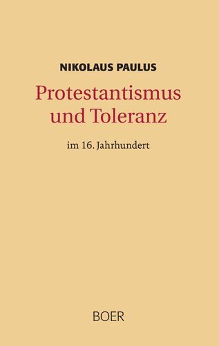 Protestantismus und Toleranz