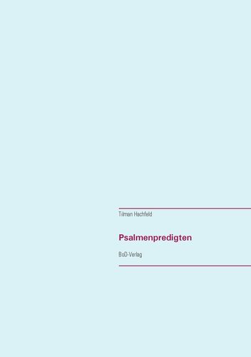 Psalmenpredigten