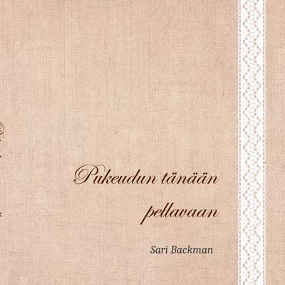 Pukeudun tänään pellavaan