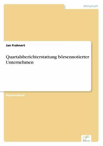 Quartalsberichterstattung börsennotierter Unternehmen