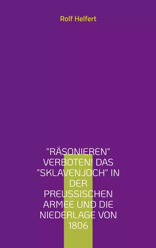 "Räsonieren" verboten!