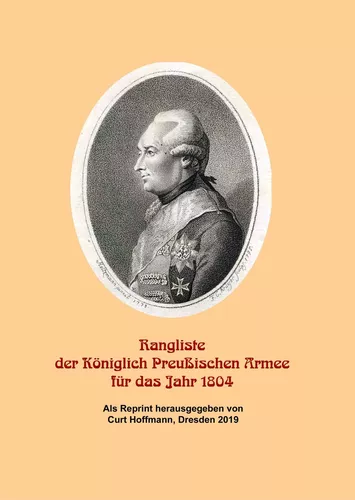 Rangliste der Königlich Preußischen Armee für das Jahr 1804