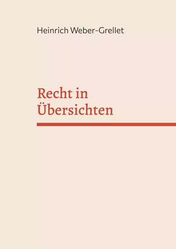 Recht in Übersichten
