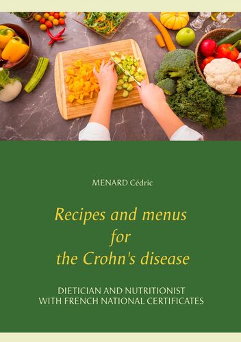Recipes and menus for the Crohn's disease
