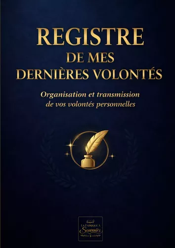 Registre de mes derniers souhaits et dernières volontés