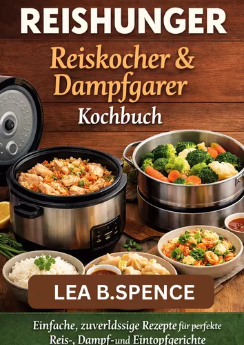 REISHUNGER Reiskocher & Dampfgarer Kochbuch