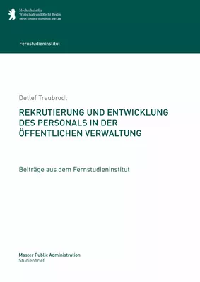 Rekrutierung und Entwicklung des  Personals in der öffentlichen Verwaltung
