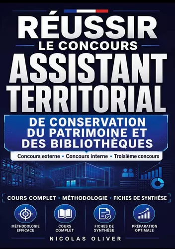 Réussir le concours Assistant territorial de conservation du patrimoine et des bibliothèques