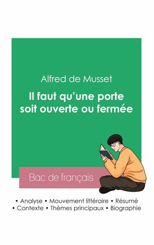 Réussir son Bac de français 2023 : Analyse de la pièce Il faut qu'une porte soit ouverte ou fermée de Alfred de Musset