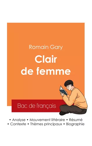 Réussir son Bac de français 2025 : Analyse du roman Clair de femme de Romain Gary