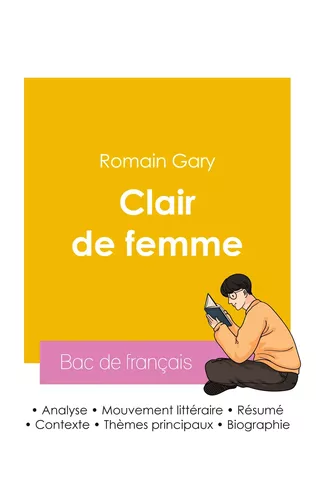 Réussir son Bac de français 2026 : Analyse du roman Clair de femme de Romain Gary