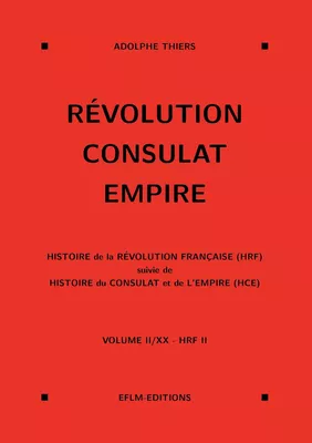 Révolution, Consulat, Empire, volume 2