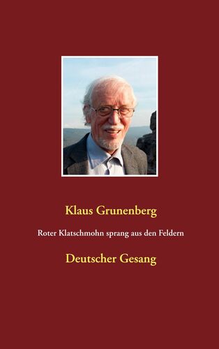 Roter Klatschmohn sprang aus den Feldern