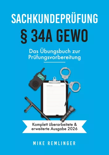 Sachkundeprüfung § 34a GewO
