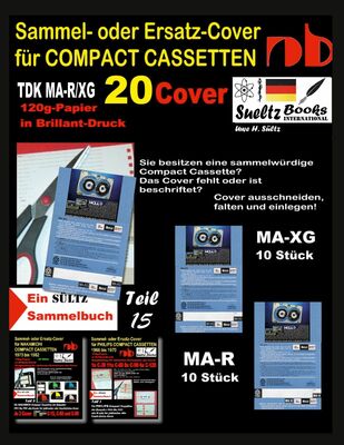 Sammel- oder Ersatz-Cover für TDK MA-R/XG COMPACT CASSETTEN