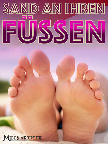 Sand an ihren Füßen