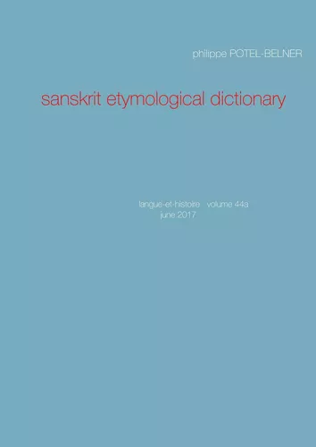 Sanskrit etymological dictionary