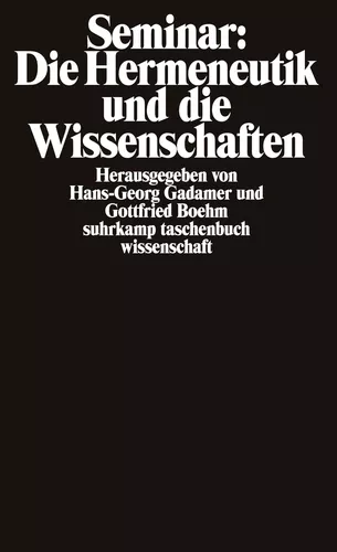 Seminar: Die Hermeneutik und die Wissenschaften