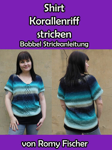 Shirt Korallenriff stricken