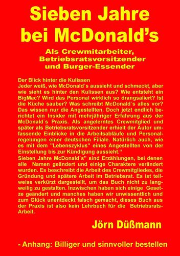 Sieben Jahre bei McDonald's