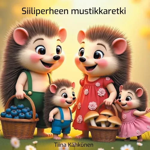 Siiliperheen mustikkaretki