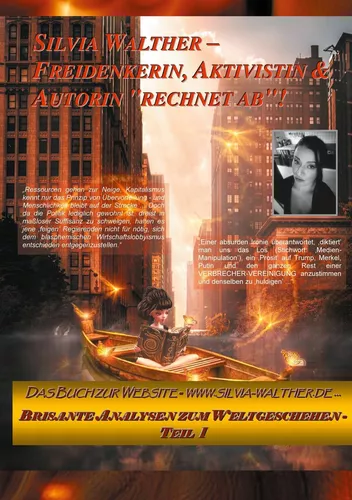 Silvia Walther - Freidenkerin, Aktivistin & Autorin "rechnet ab"!