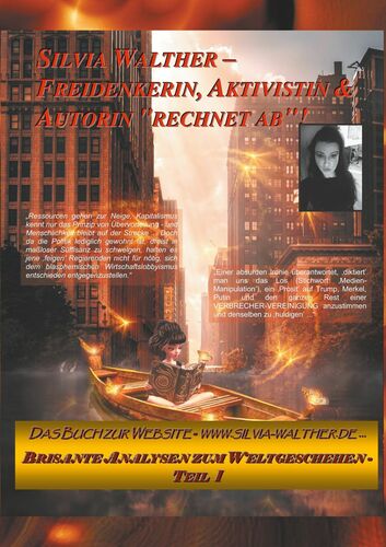 Silvia Walther - Freidenkerin, Aktivistin & Autorin "rechnet ab"!