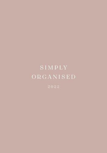 SIMPLY ORGANISED 2022 - simply rosé