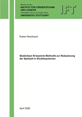 Skalierbare KI-basierte Methodik zur Reduzierung der Spielzeit in Shuttlesystemen
