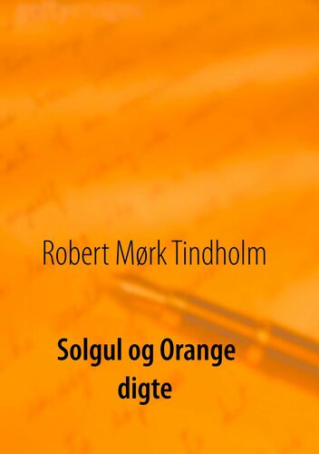 Solgul og orange
