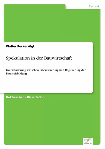 Spekulation in der Bauwirtschaft