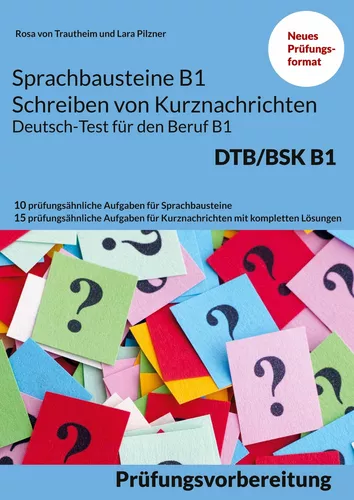 Deutsch-test Für Den Beruf B1 Sprachbausteine B1 Schreiben von Kurznachrichten - Deutsch-Test für den