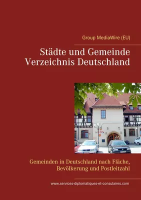 Städte und Gemeinde Verzeichnis Deutschland
