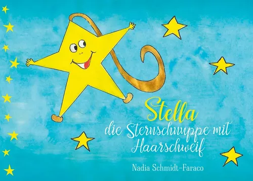 Stella die Sternschnuppe mit Haarschweif