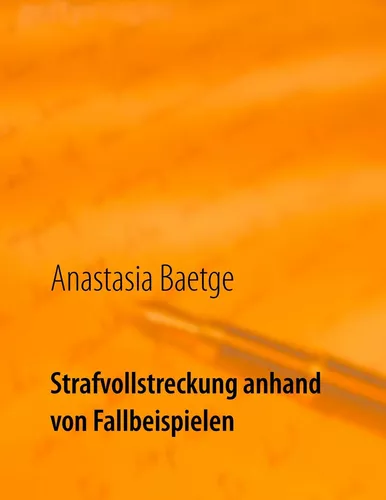 Strafvollstreckung anhand von Fallbeispielen