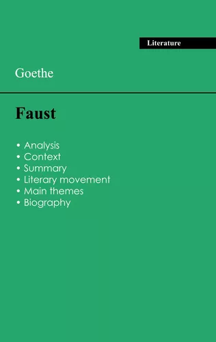 Succeed all your 2026 exams: Analysis of the play of Goethe's Faust