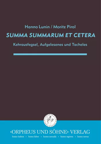 SUMMA SUMMARUM ET CETERA