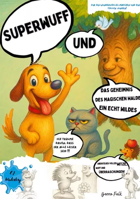 Superwuff und das Geheimnis des Magischen Waldes Ein echt wildes Abenteuer voller Witze, Wuff und Überraschungen!