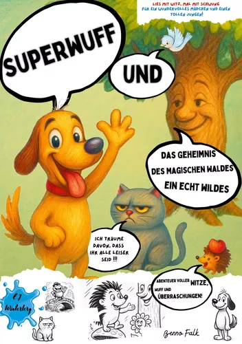 Superwuff und das Geheimnis des Magischen Waldes Ein echt wildes Abenteuer voller Witze, Wuff und Überraschungen!