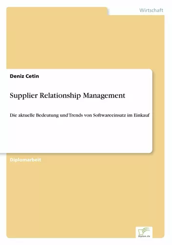 Supplier Relationship Management