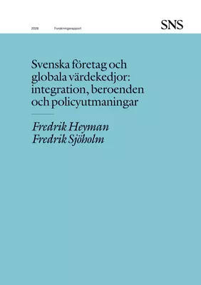 Svenska företag och globala värdekedjor