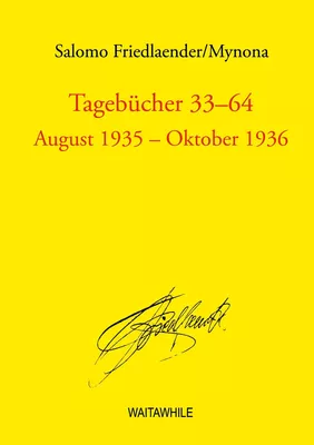Tagebücher 33 - 64