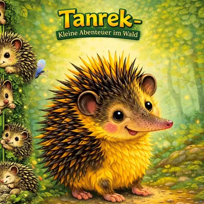 Tanrek kleine Abenteuer im Wald